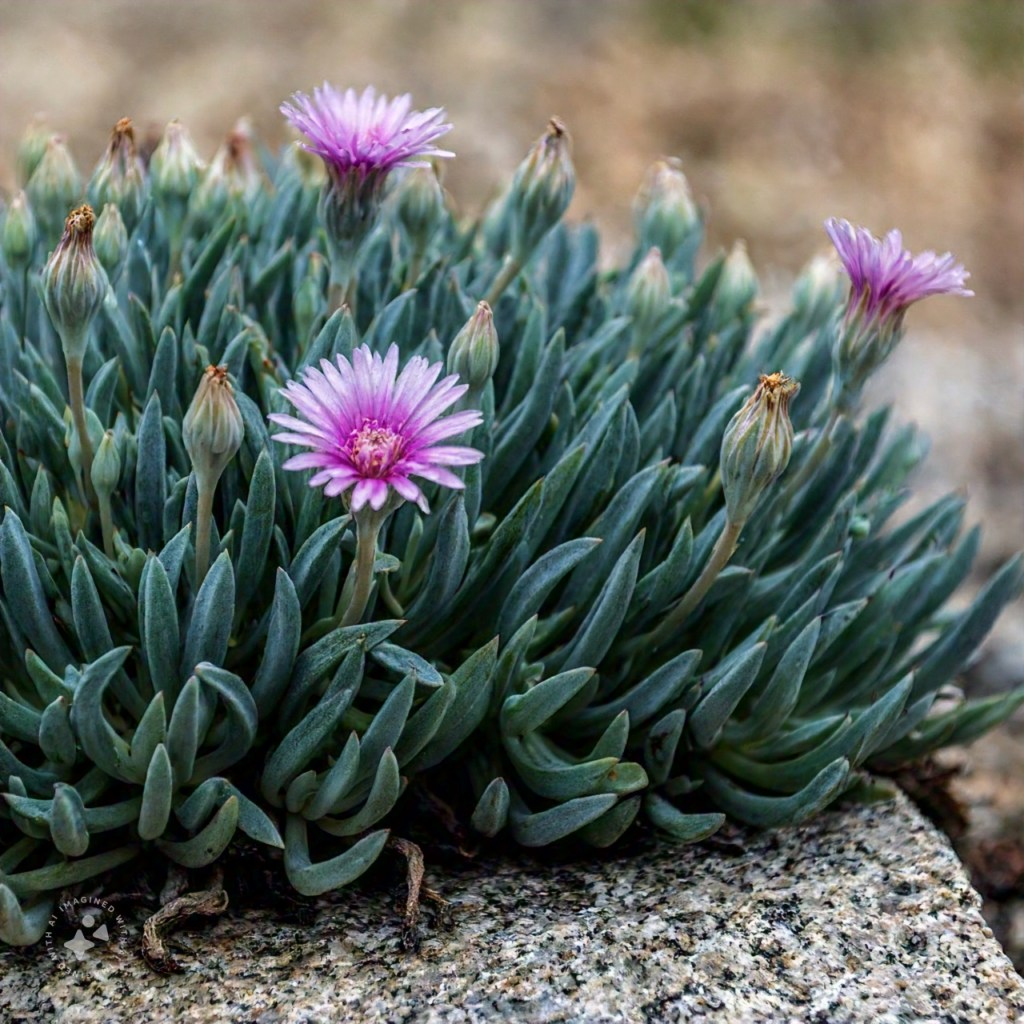 snake plant with flowers